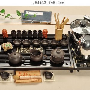 Bàn trà gỗ điện đa năng mã đáo KT 54X33X7.5CM 0047