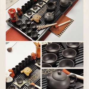 Bàn trà gỗ điện đa năng mã đáo KT 54X33X7.5CM 0047