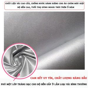 Áo trùm máy giặt cửa trên 3 lớp ( Công viên tuổi thơ )