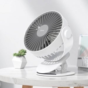 Quạt mini để bàn kiêm kẹp đa năng xoay 360 độ hiệu Benks F13