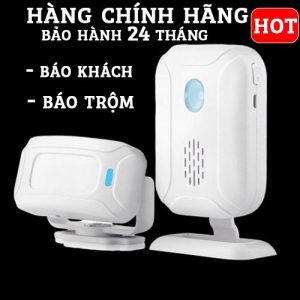 Chuông báo trộm và báo khách hồng ngoại