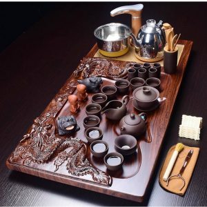 Bộ bàn trà điện đa năng song long cao cấp kt 91.5x44x9.5cm 0003