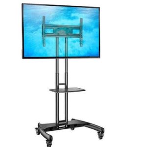 Chân tivi có bánh xe di chuyển