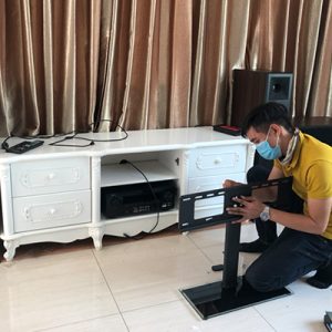 Chân đế tivi đa năng samsung