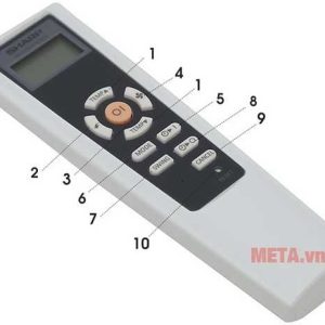 Remote máy lạnh Sharp 04