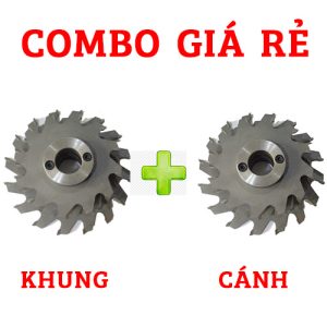 Combo lưỡi phay đố xingfa khung và cánh