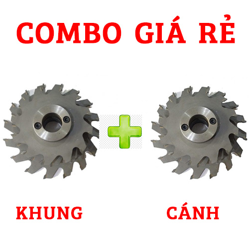 Combo lưỡi phay đố xingfa khung và cánh