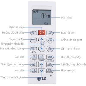 Remote máy lạnh LG 07