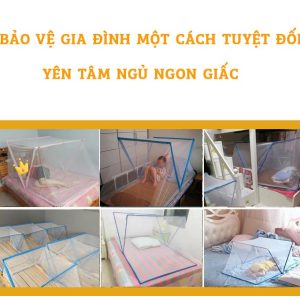 Mùng chụp cao cấp (135x190x80cm)