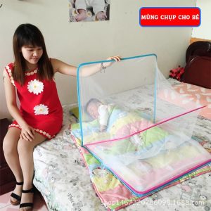 Mùng chụp trẻ em (60x130x50cm)