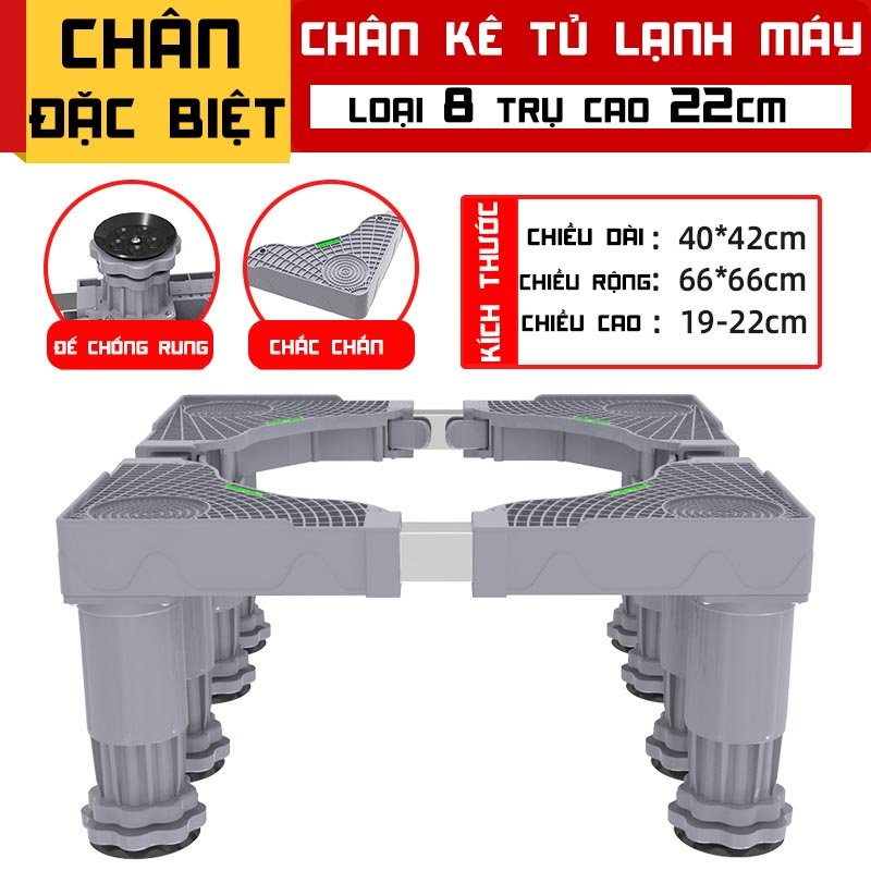 Chân kê máy giặt cao 20cm