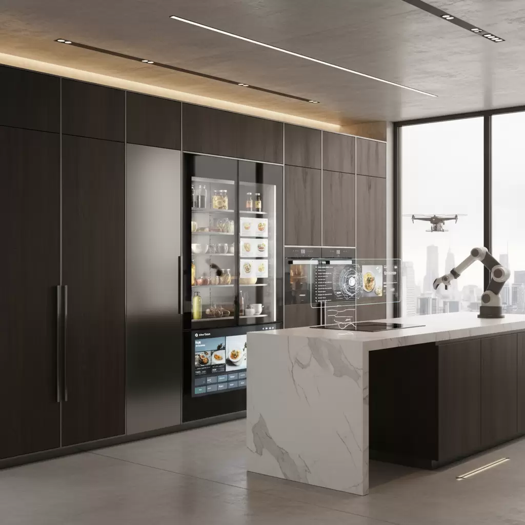 Tủ lạnh hiện đại tích hợp công nghệ khử mùi tiên tiến nhất năm 2026