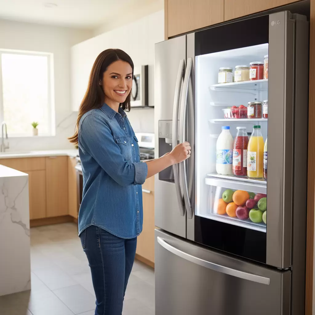 Tính năng InstaView độc đáo trên dòng tủ lạnh cao cấp của LG