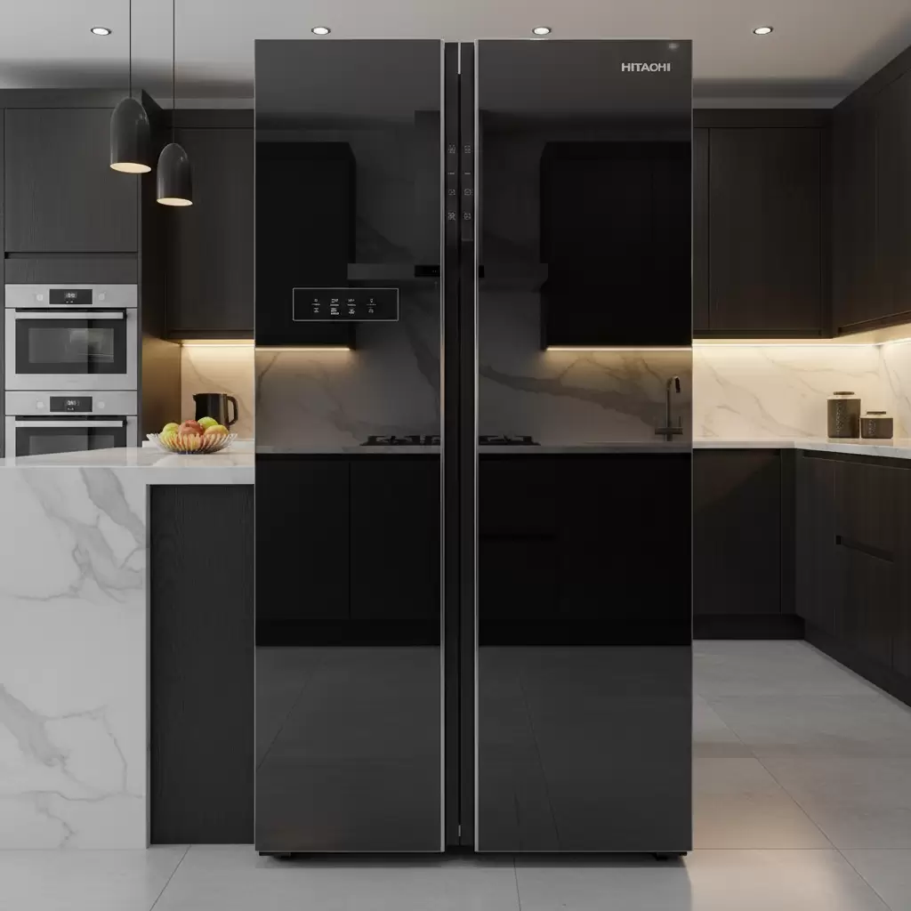 gemini_image_1768648627-1 Hitachi là thương hiệu dẫn đầu về sự bền bỉ và thiết kế mặt gương tinh tế