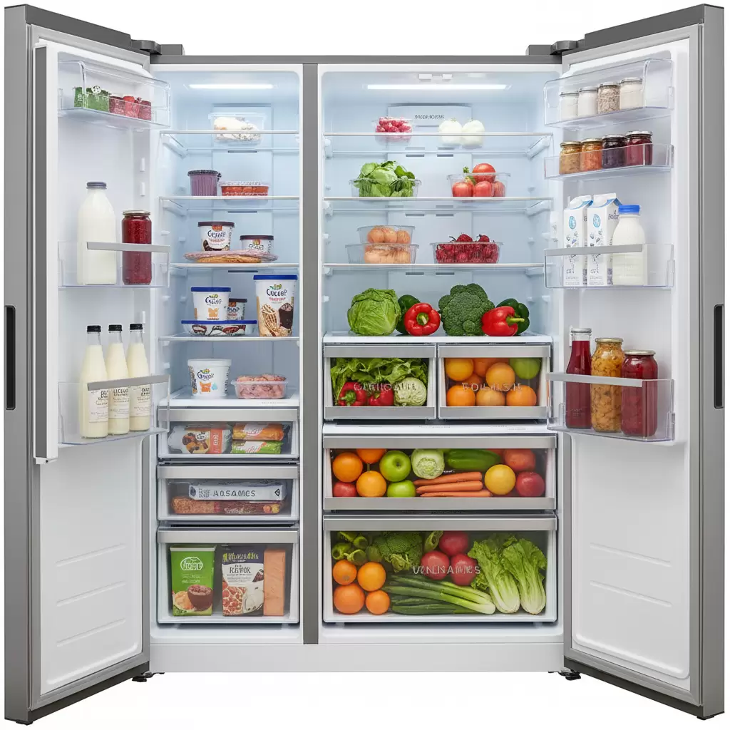 gemini_image_1768648627 Thiết kế ngăn chứa thông minh và khoa học giúp tối ưu hóa không gian lưu trữ thực phẩm