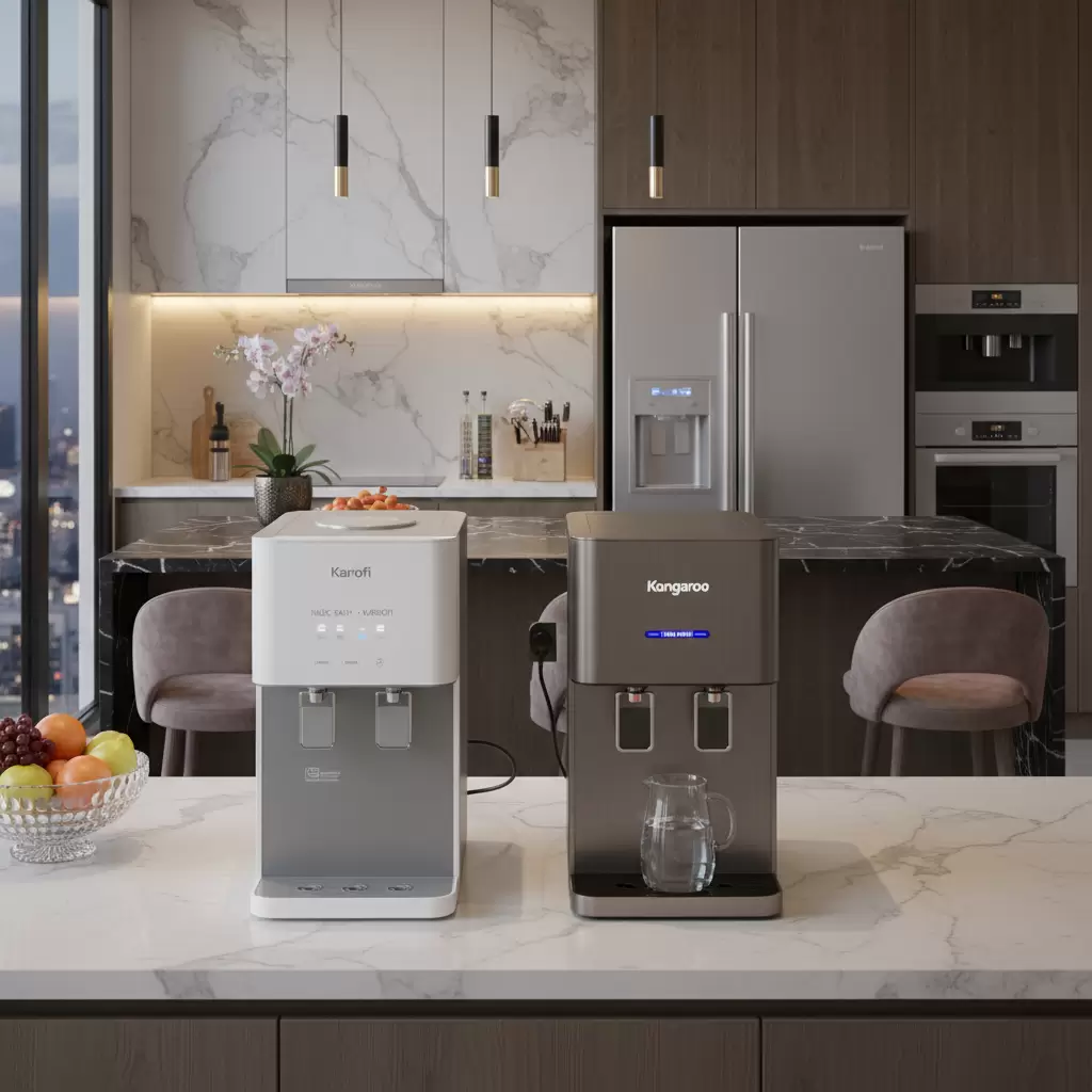 Karofi và Kangaroo là hai thương hiệu máy lọc nước hàng đầu tại Việt Nam hiện nay