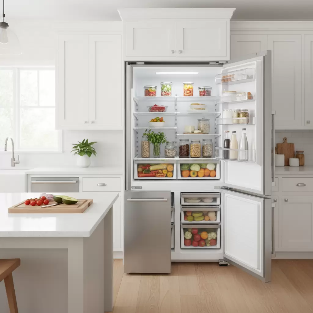 gemini_image_1768651745 Tủ lạnh hoạt động ổn định giúp bảo quản thực phẩm tươi ngon lâu hơn