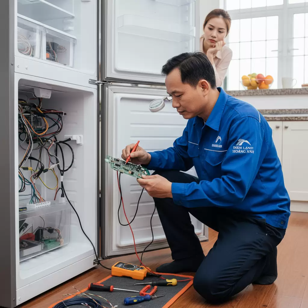 Dịch vụ sửa tủ lạnh tại nhà chuyên nghiệp giúp khắc phục hư hỏng nhanh chóng và hiệu quả