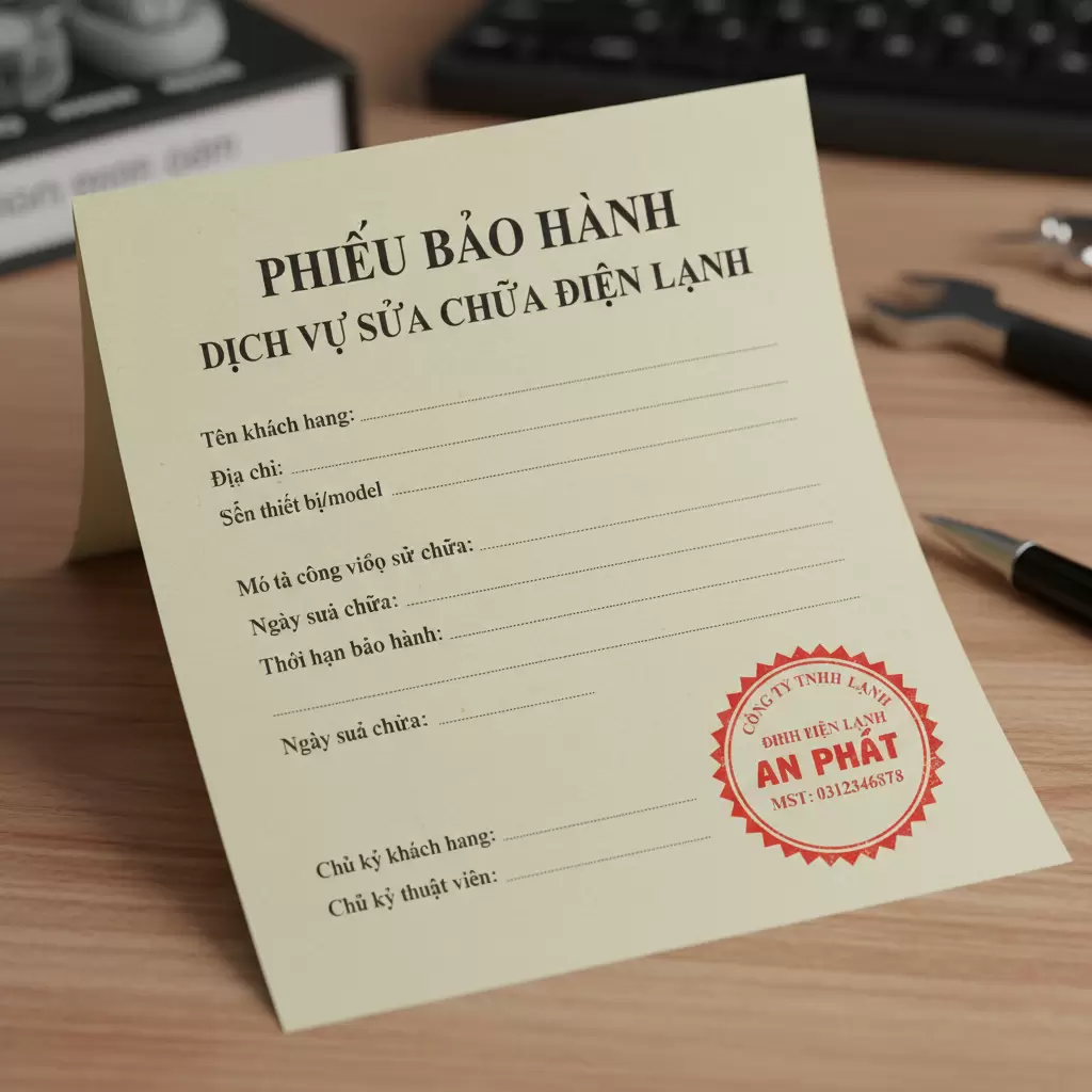 Lựa chọn đơn vị có chính sách bảo hành rõ ràng để bảo vệ quyền lợi người tiêu dùng lâu dài