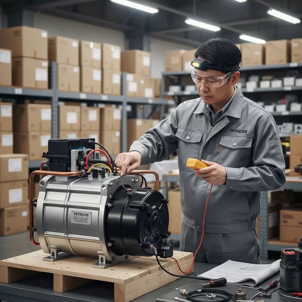 Block tủ đông Hitachi được đánh giá là trái tim vận hành bền bỉ của hệ thống làm lạnh