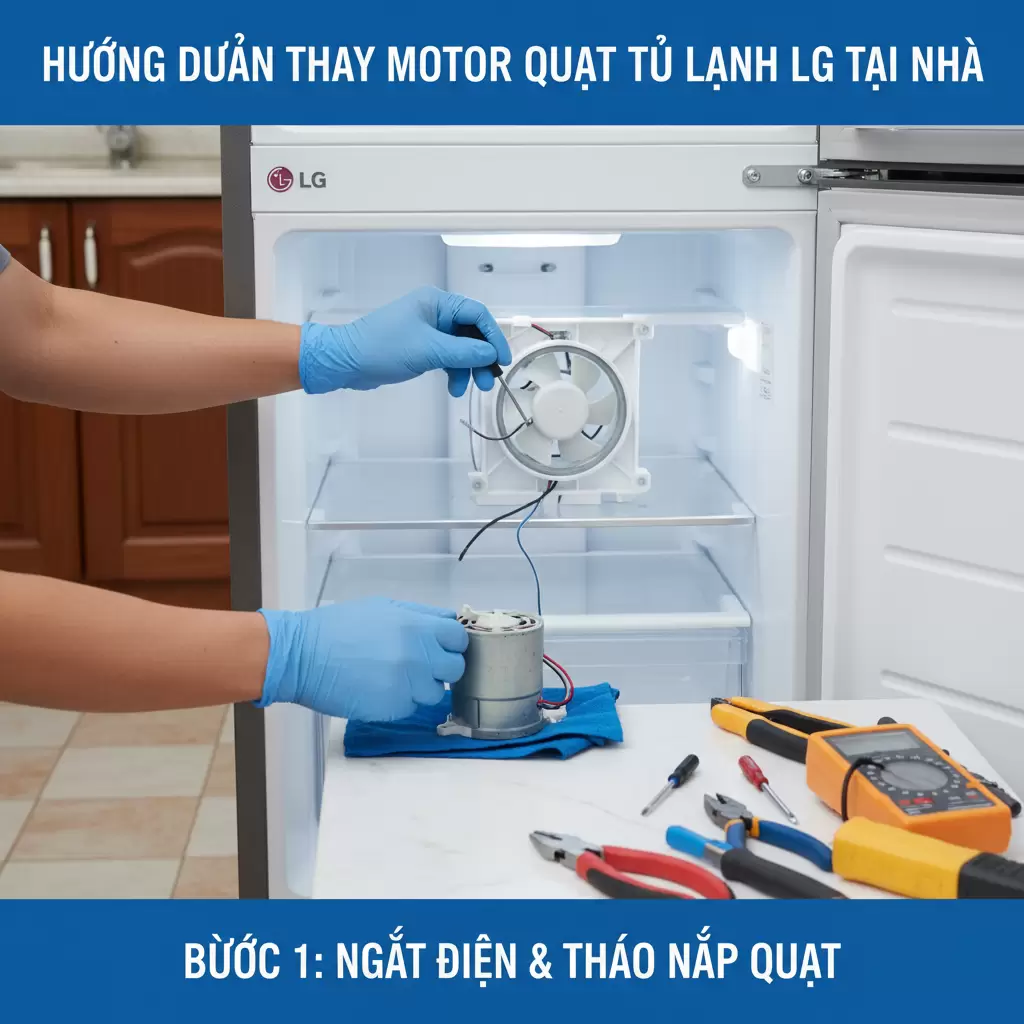 gemini_image_1768656060-1 Quy trình thay thế motor quạt lạnh LG có thể thực hiện nhanh chóng trong 15 phút