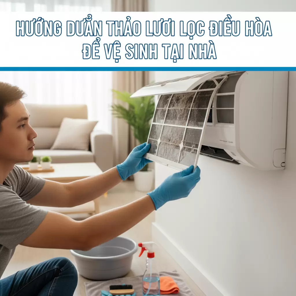 gemini_image_1768658182 Vệ sinh lưới lọc là bước quan trọng để khắc phục sự cố chảy nước