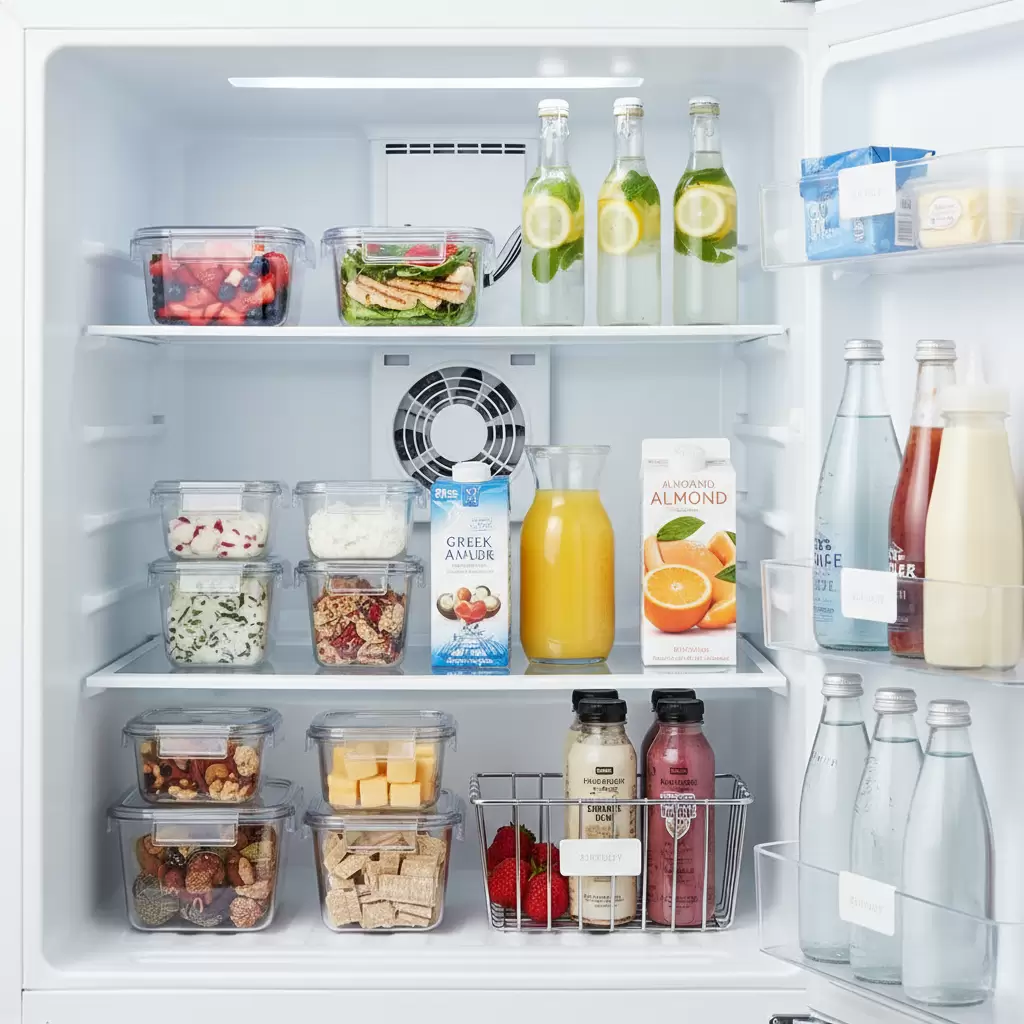 Sắp xếp thực phẩm khoa học giúp tủ lạnh mini vận hành ổn định và tiết kiệm điện năng