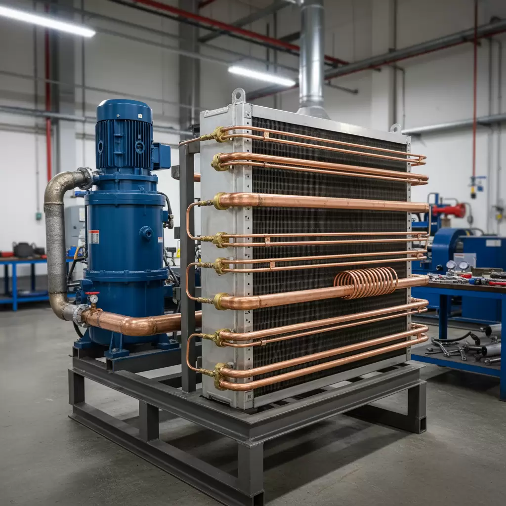 Hệ thống máy nén và dàn nóng chất lượng cao cho tủ đông