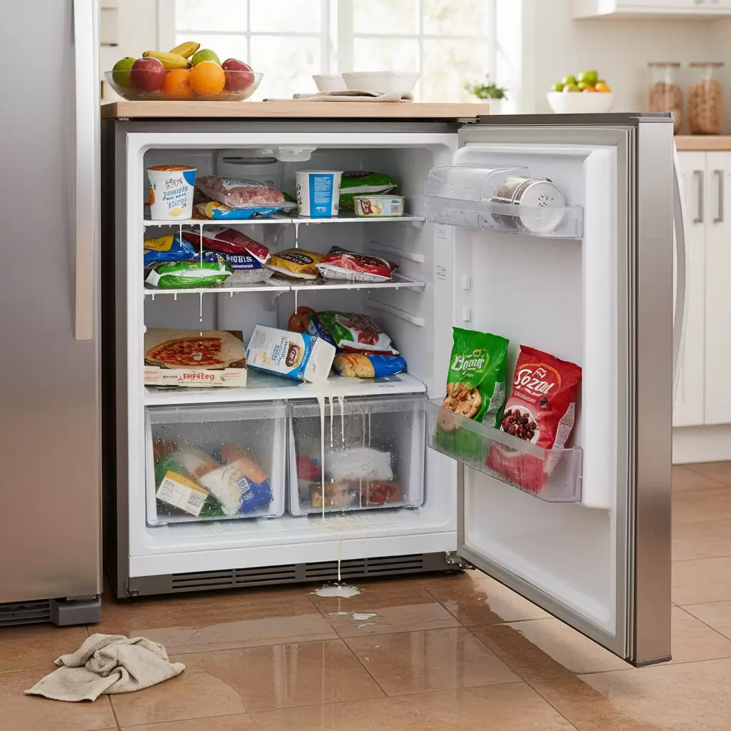 Tình trạng tủ lạnh không đông đá gây ảnh hưởng nghiêm trọng đến việc bảo quản thực phẩm