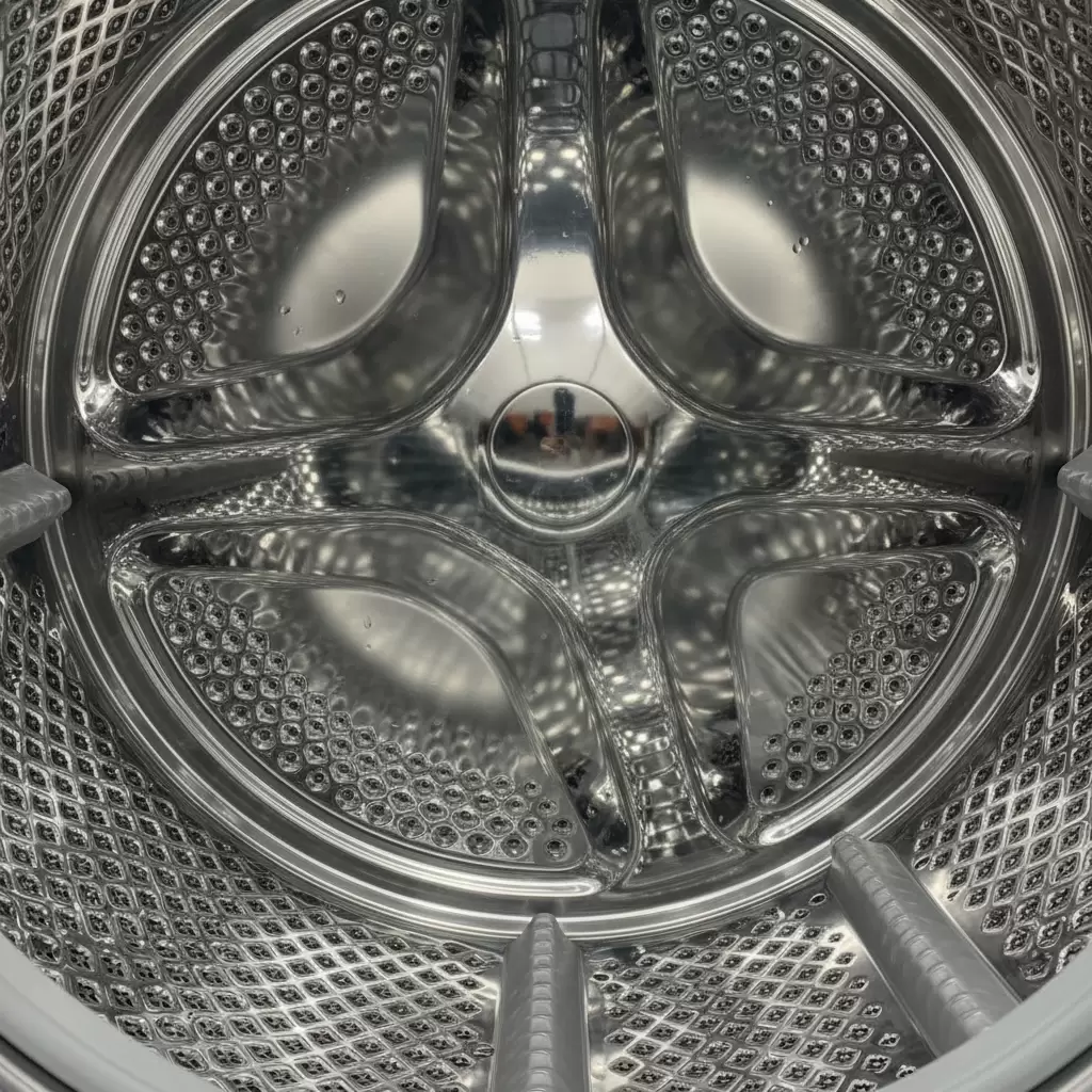 Lồng giặt inox chất lượng cao là yếu tố then chốt quyết định độ bền của máy giặt