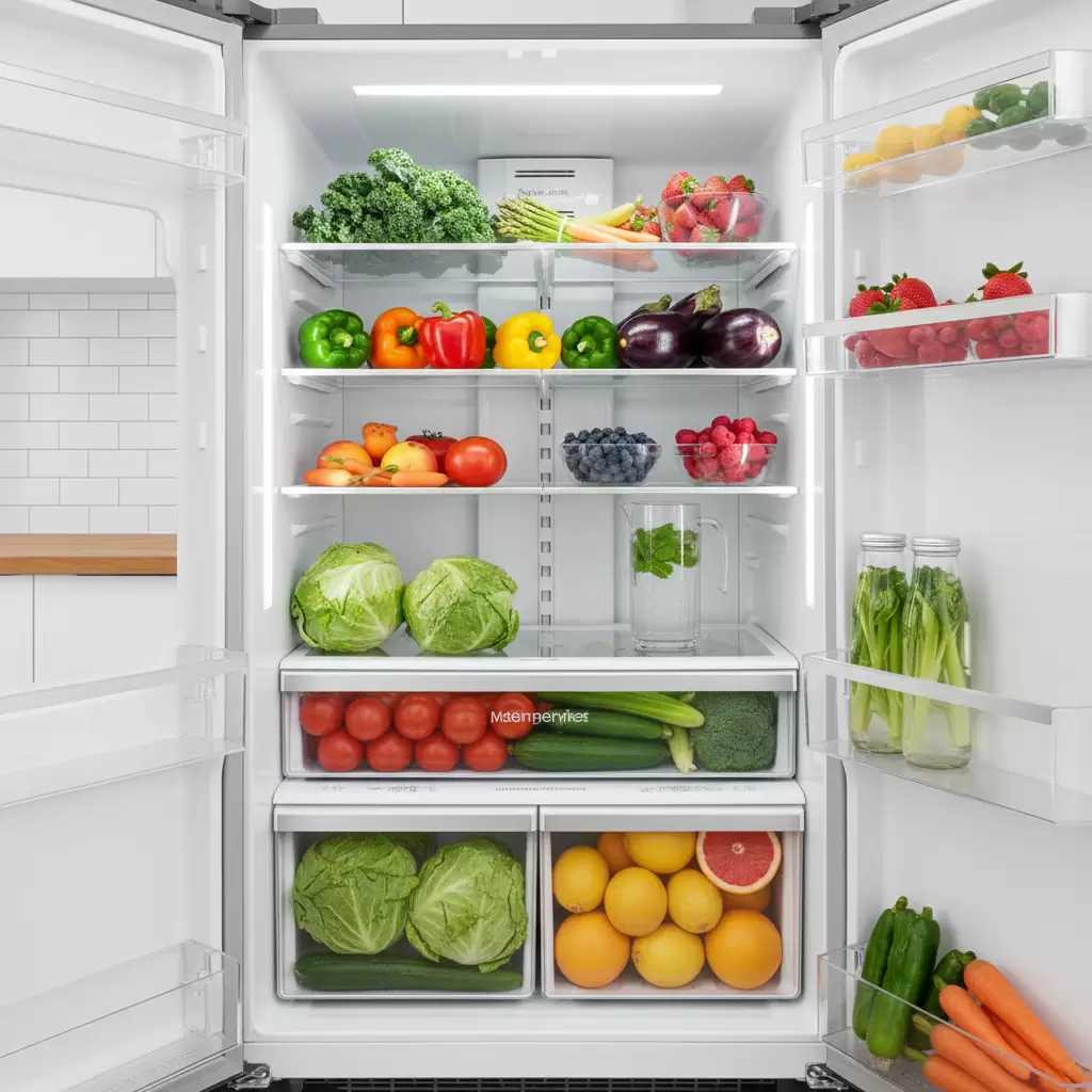 Nhiệt độ ổn định giúp thực phẩm luôn tươi ngon trong tủ lạnh Inverter