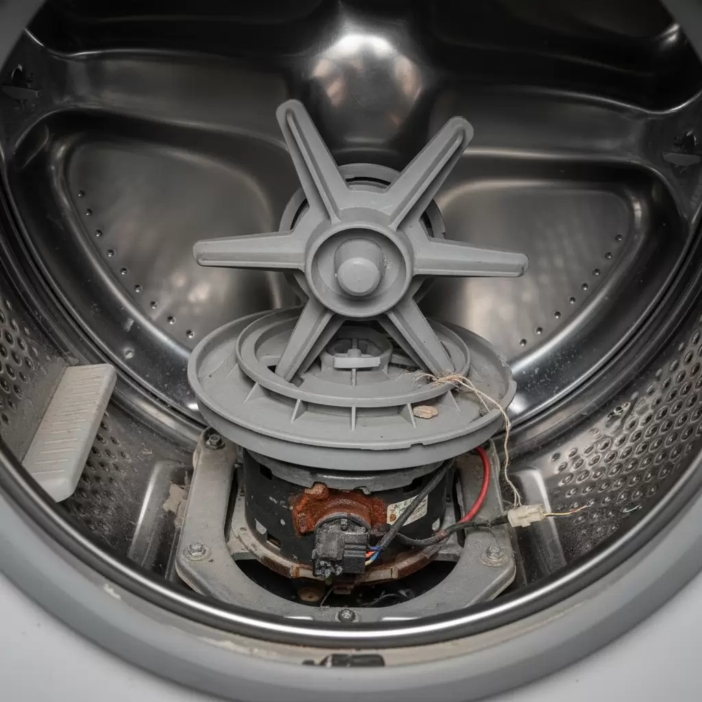 Cánh quạt không quay là dấu hiệu phổ biến khi motor gặp sự cố