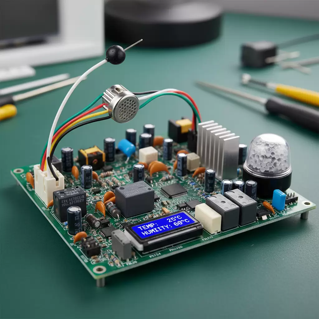 Bo mạch điều khiển trung tâm là linh kiện không thể thiếu trong các hệ thống điện lạnh hiện đại