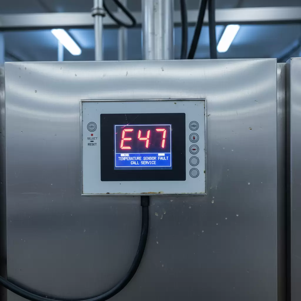 gemini_image_1768681947 Bảng điều khiển hiển thị mã lỗi là dấu hiệu cảnh báo bo mạch đang gặp sự cố