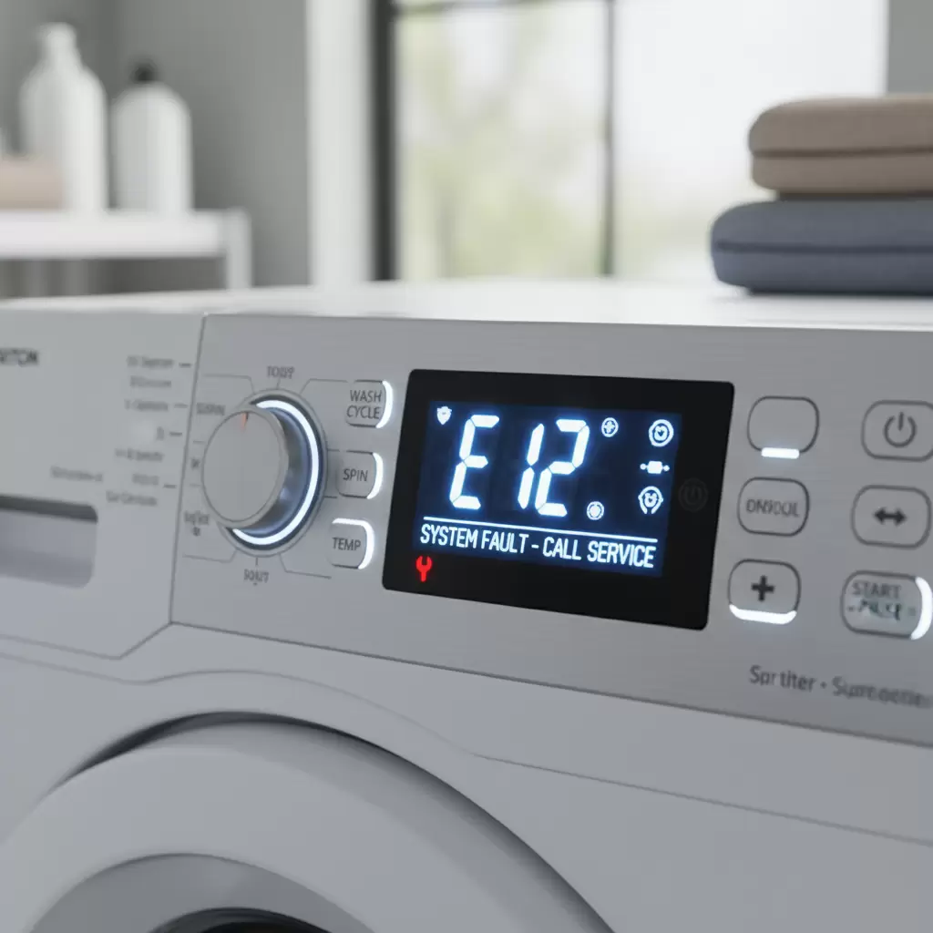 Các mã lỗi phức tạp trên máy giặt Inverter đòi hỏi kiến thức chuyên môn sâu để giải mã