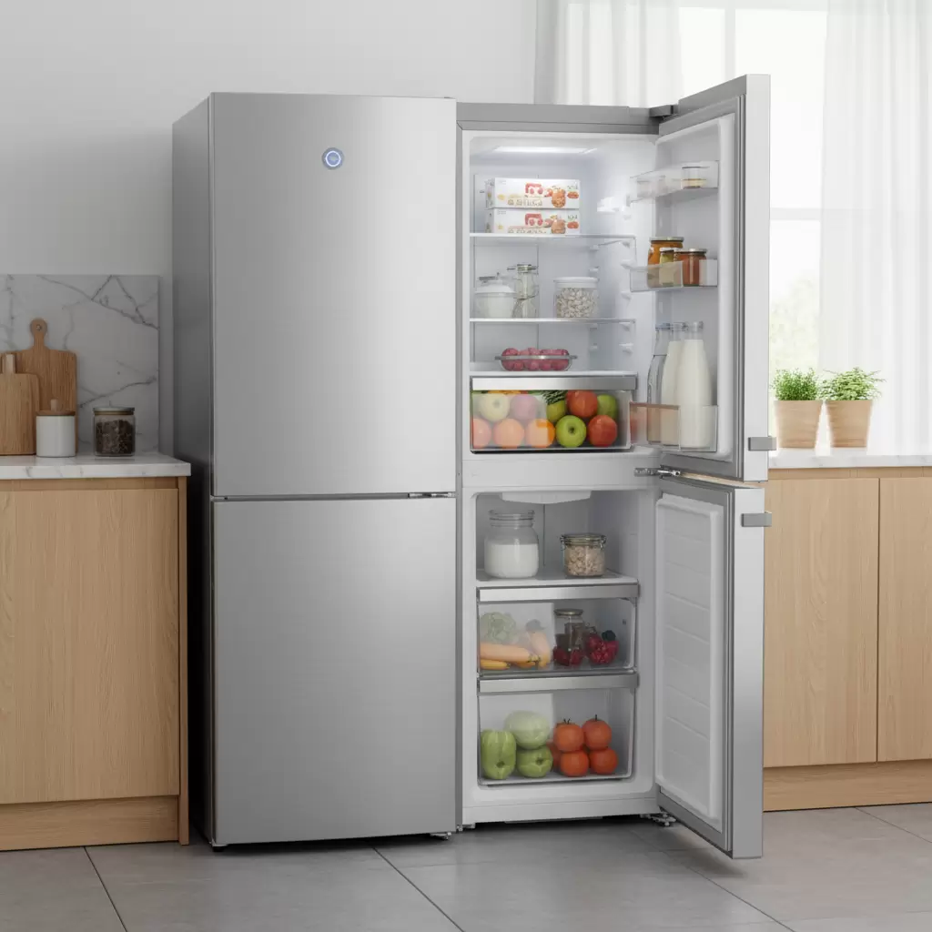 gemini_image_1768687084-1 Các mẫu tủ lạnh ngăn đá trên truyền thống vẫn luôn được ưa chuộng nhờ độ bền và giá thành hợp lý